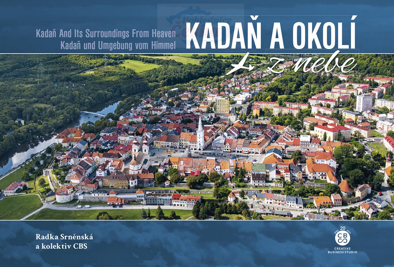 Kniha Kadaň a okolí z nebe