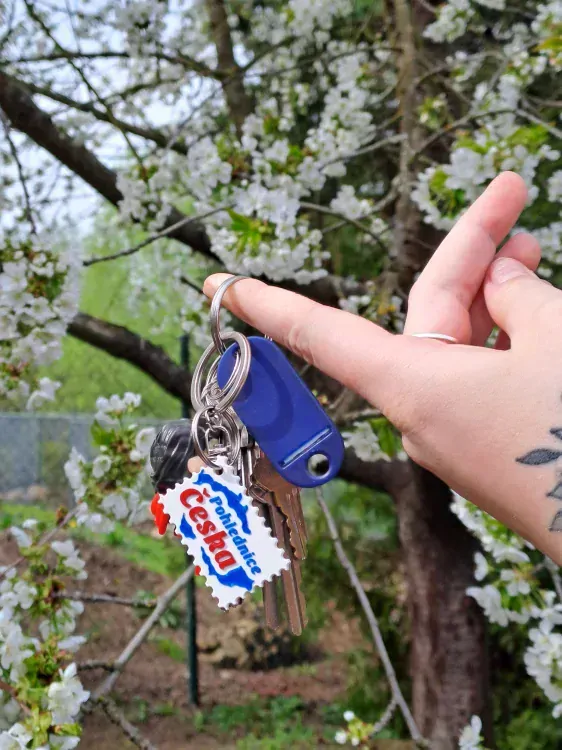 Klíčenka Pohlednice Česka