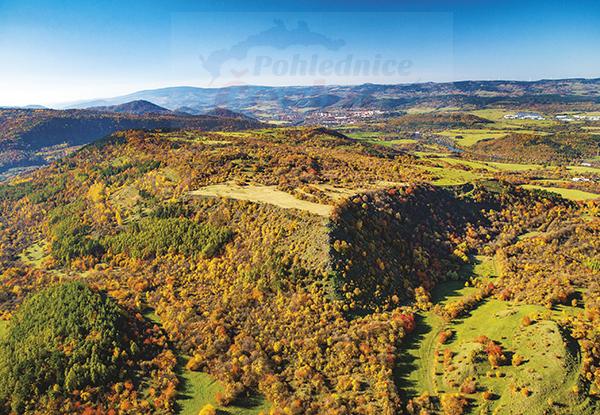 Kniha Chomutov a okolí z nebe