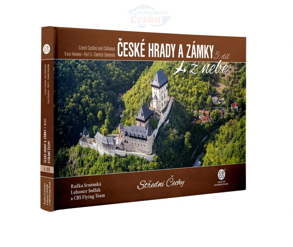 Kniha – České hrady a zámky z nebe, 5. díl – Střední Čechy