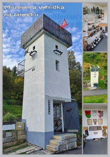 66000598 Pohlednice Minimuzeum a vyhlídka na Janečku
