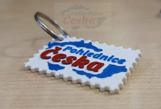 Klíčenka Pohlednice Česka