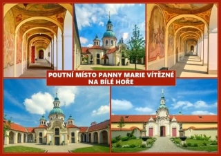 66000644 Pohlednice Poutní místo Panny Marie Vítězné Praha - Bílá hora