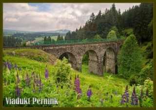66000653 Pohlednice Viadukt Pernink