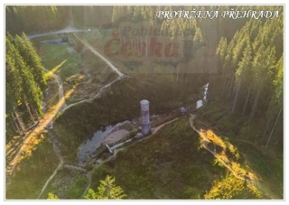 66000709 Pohlednice Protržená přehrada Desná