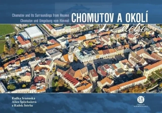 Kniha Chomutov a okolí z nebe