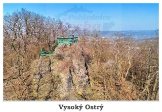 66000784 Pohlednice Vysoký Ostrý
