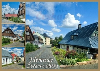 66000844 Pohlednice Jilemnice - Zvědavá ulička