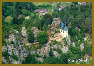 Pohlednice Malá Skála